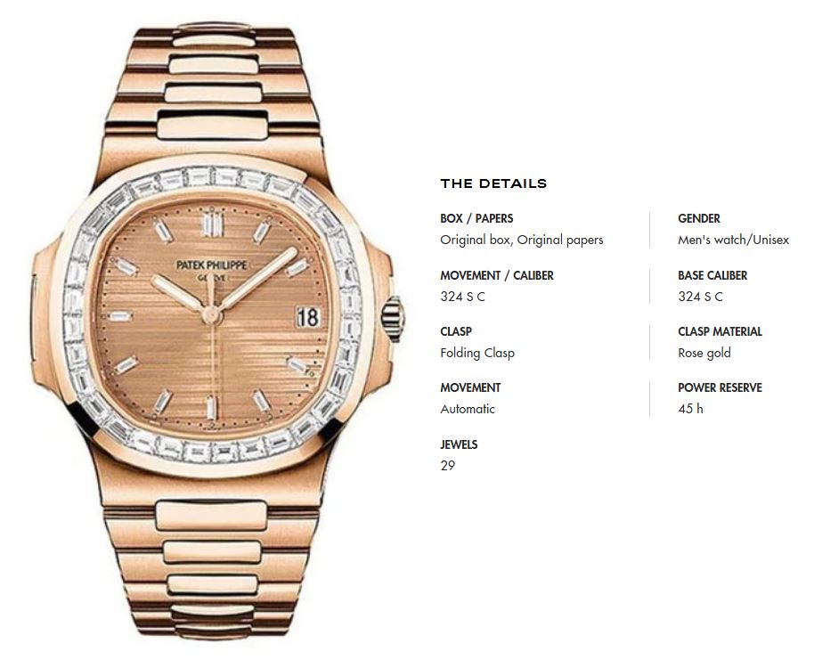 Patek Philippe Nautilus